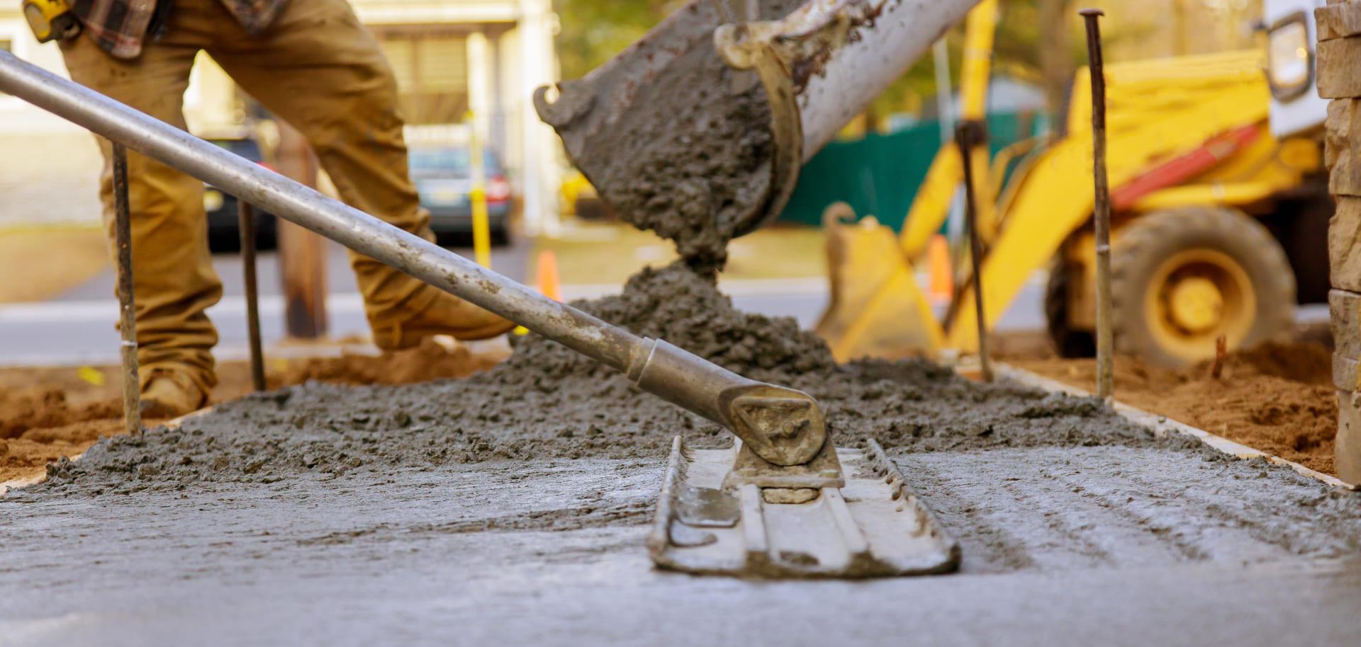 Muddy Rivers Concrete Image